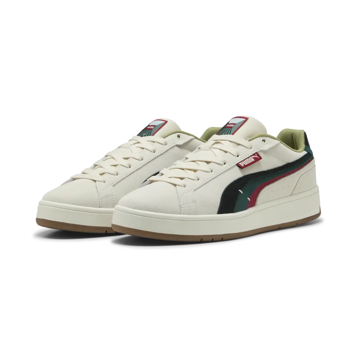 Puma Court Classico Greenside Krem Erkek Spor Ayakkabı & Sneaker