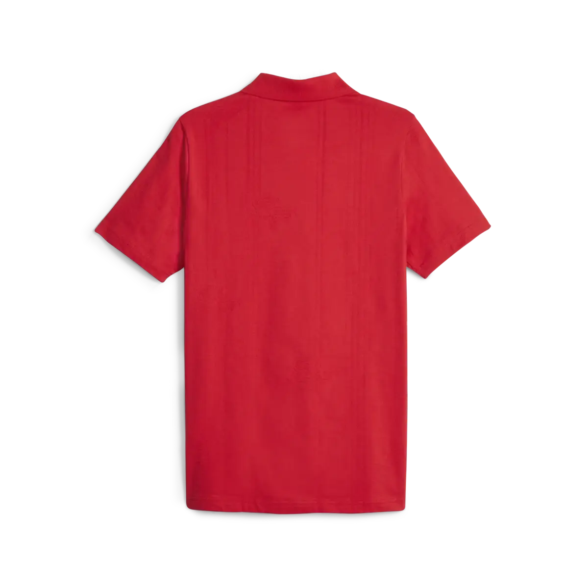 Puma Ferrari Style Polo jacquard Kırmızı Erkek T-Shirt