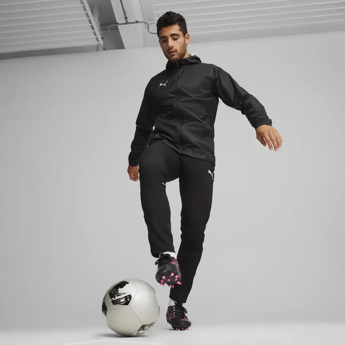 Puma teamFINAL Allweather Jkt Siyah Erkek Yağmurluk