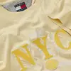 Tommy Hilfiger TJCW VARSITY GRAPHIC, ZGA Sarı Kadın T-Shirt & Polo