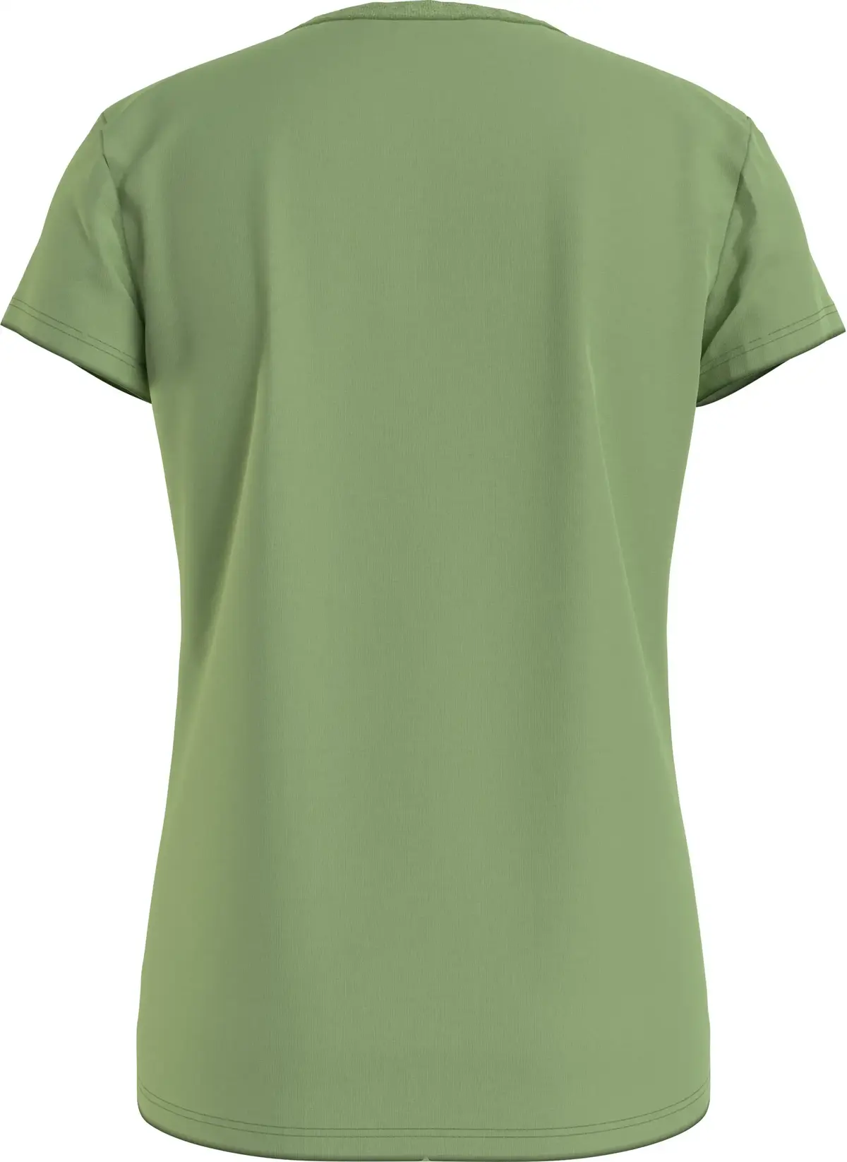 Calvin Klein MICRO MONOGRAM TOP Kadın Yeşil T-Shirt