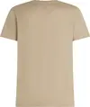 Tommy Hilfiger ESS SEASONAL REG FIT, RBT Bej Erkek T-Shirt & Polo