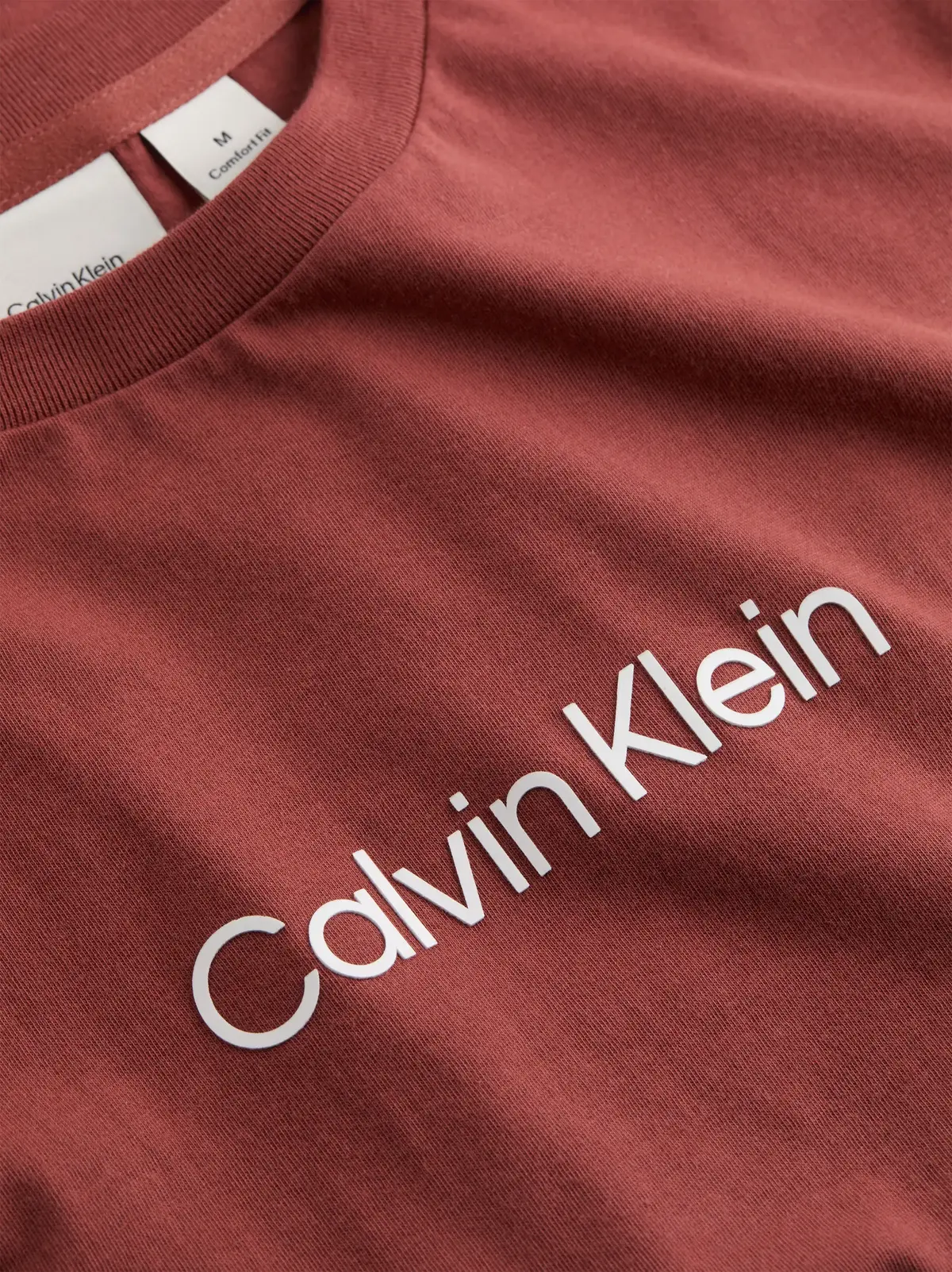 Calvin Klein HERO LOGO COMFORT T-, XAH Turuncu Erkek T-Shirt & Polo