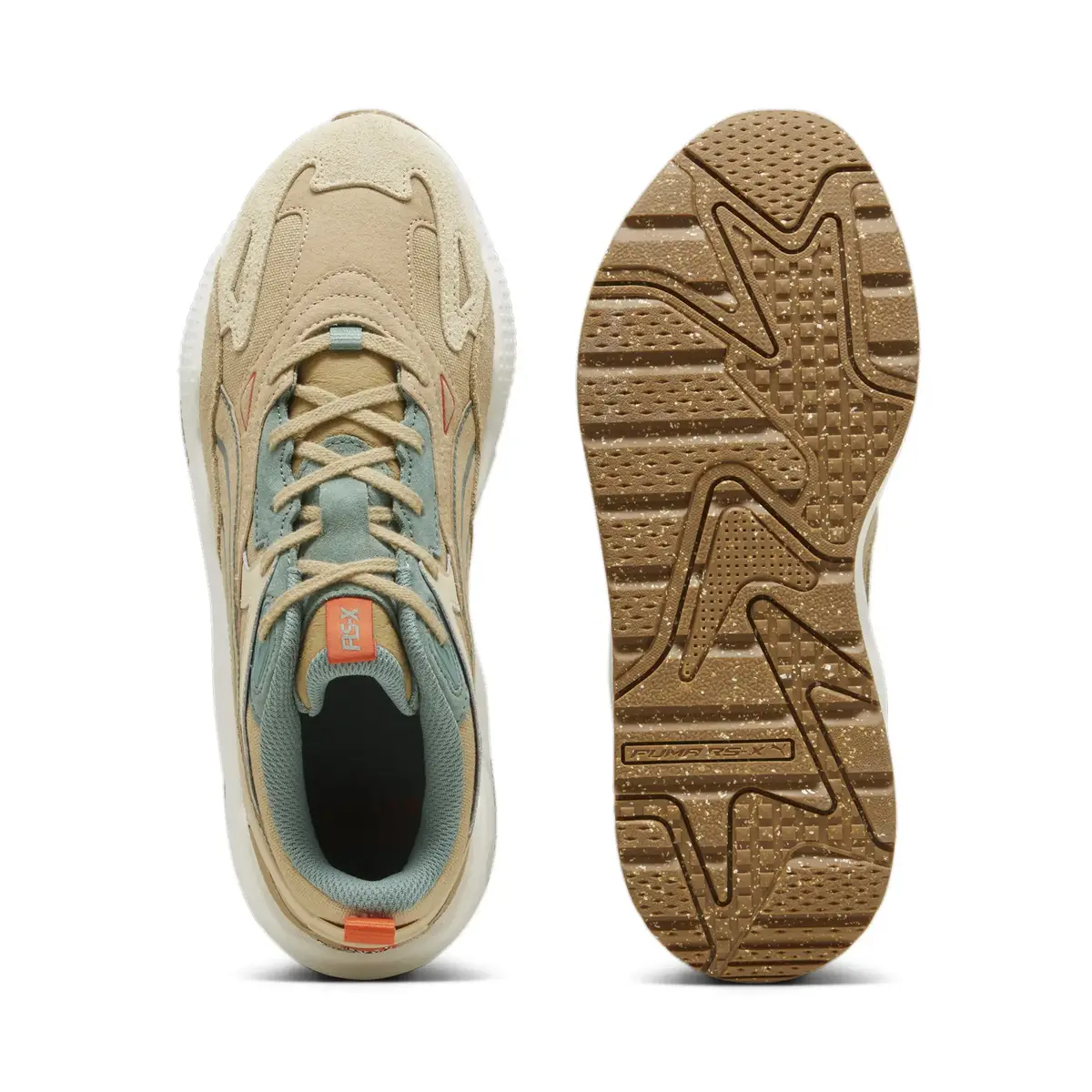 Puma RS-X Efekt RE:PLACE Bej Unisex Spor Ayakkabı
