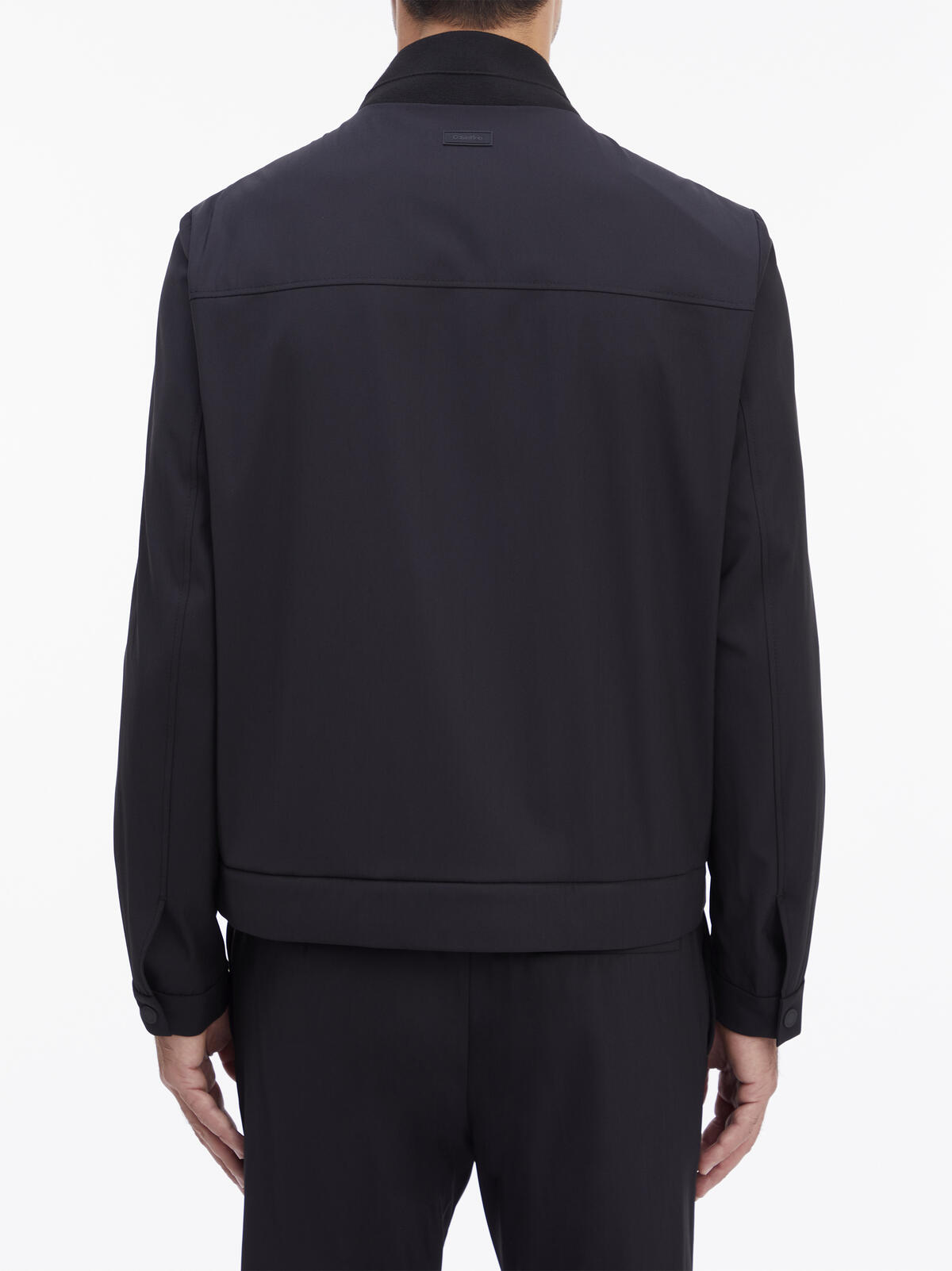 Calvin Klein TECHNO WOOL HERO BOM Erkek Siyah Blazer