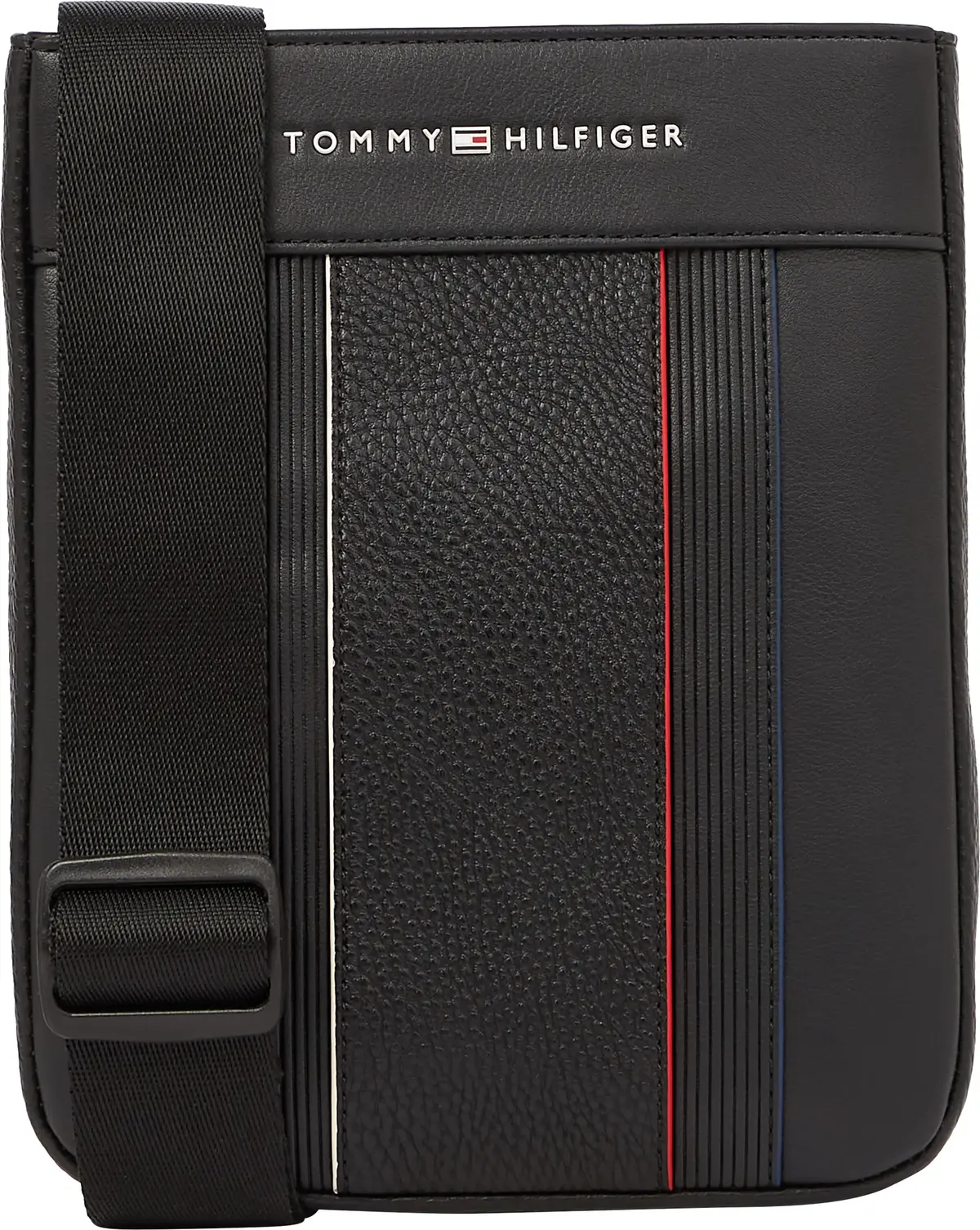 Tommy Hilfiger TH FOUNDATION MINI C, BDS Siyah Erkek Çanta & Cüzdan