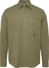 Tommy Hilfiger TJM REG WASHED TWILL, M12 Yeşil Erkek Gömlek