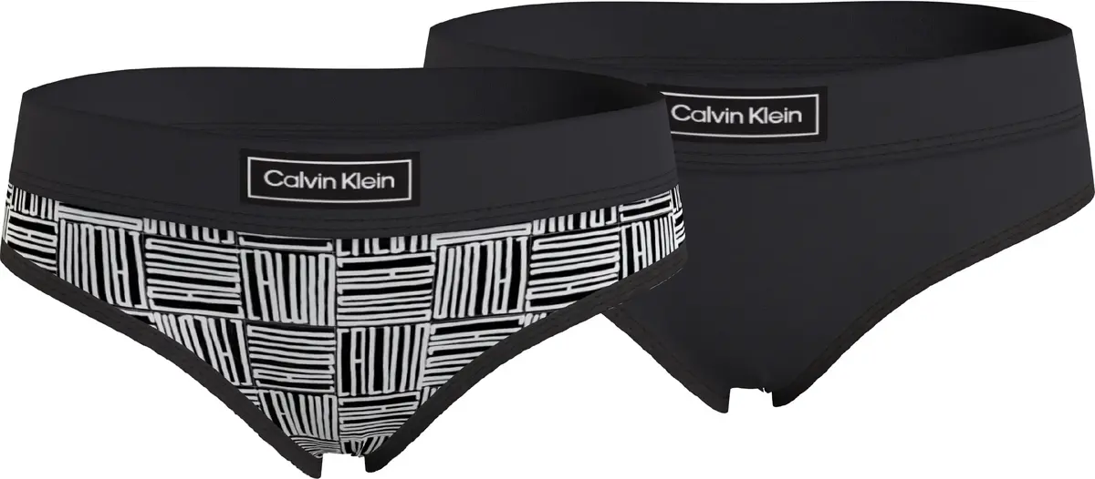 Calvin Klein 2PK BIKINI-HERITAGE Kadın Gri Bkini Külot Set
