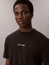 Calvin Klein LIFESTYLE SS TEE, UB1 Siyah Erkek T-Shirt