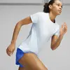 Puma RUN FAVORITE HEATHER TEE W Mavi Kadın T-Shirt