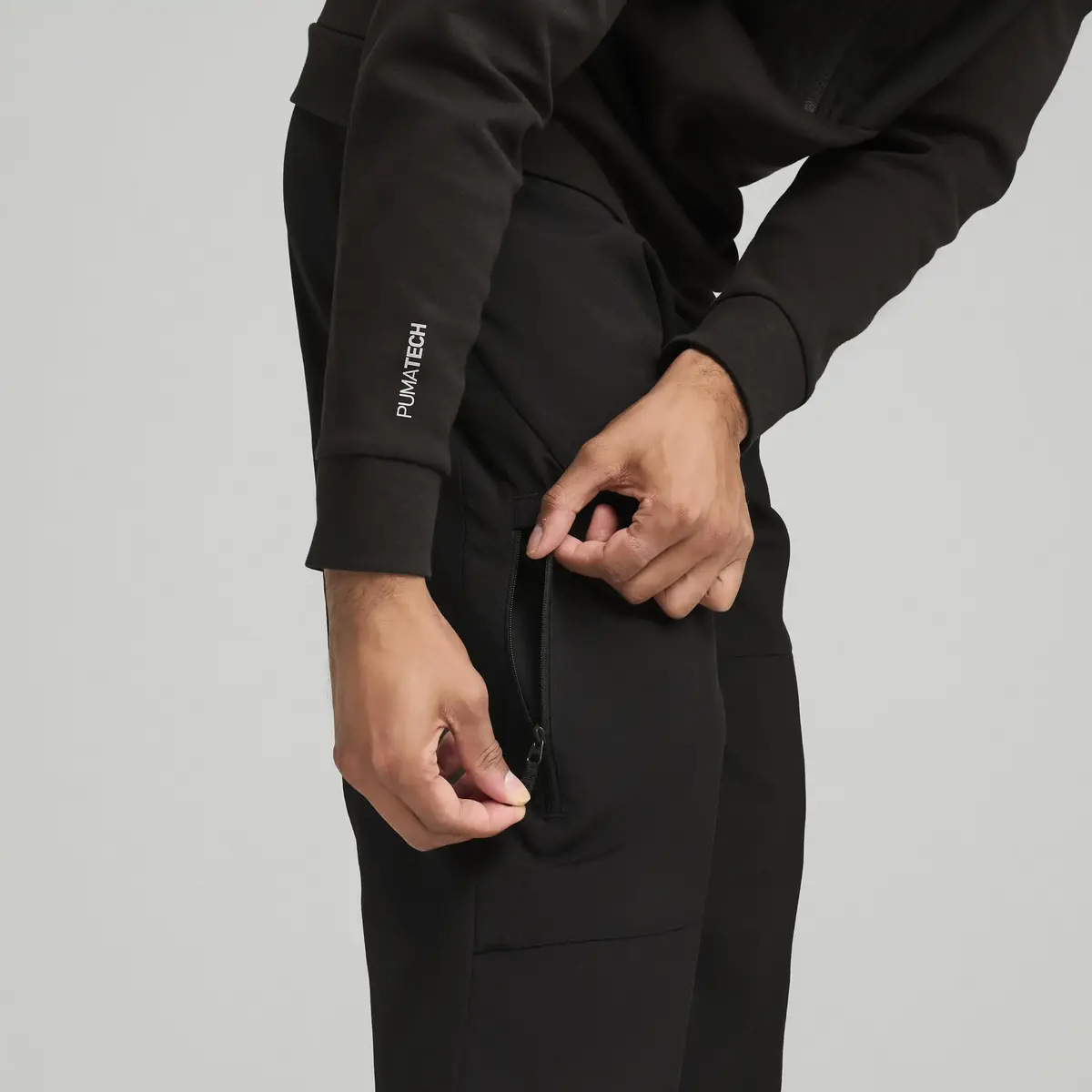 Puma PUMATECH Cargo Woven Pants Siyah Erkek Eşofman Altı