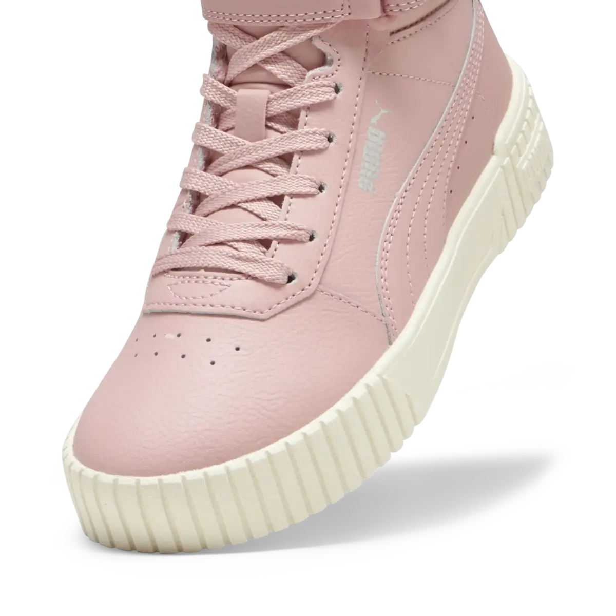 Puma Carina 2.0 Mid WTR Jr Pembe Kadın Spor Ayakkabı