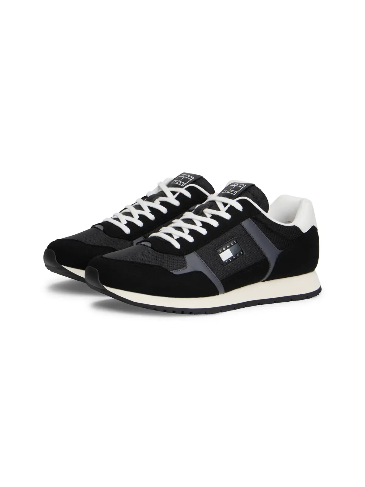 Tommy Hilfiger TJM RUNNER CASUAL Siyah Erkek Spor Ayakkabı & Sneaker