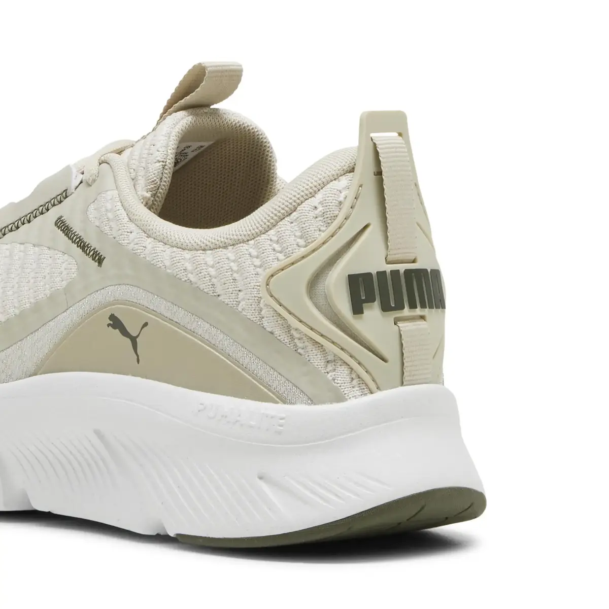 Puma FlexFocus Lite Better Knit Bej Erkek Yürüyüş ve Koşu Ayakkabısı