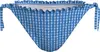 Tommy Hilfiger STRING SIDE TIE CHEE Kadın Mavi Bikini Altı