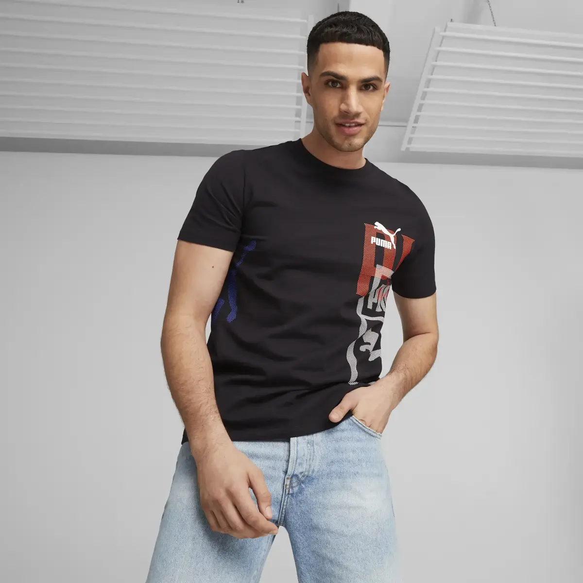 Puma CLASSICS GEN. PUMA Tee Siyah Erkek T-shirt