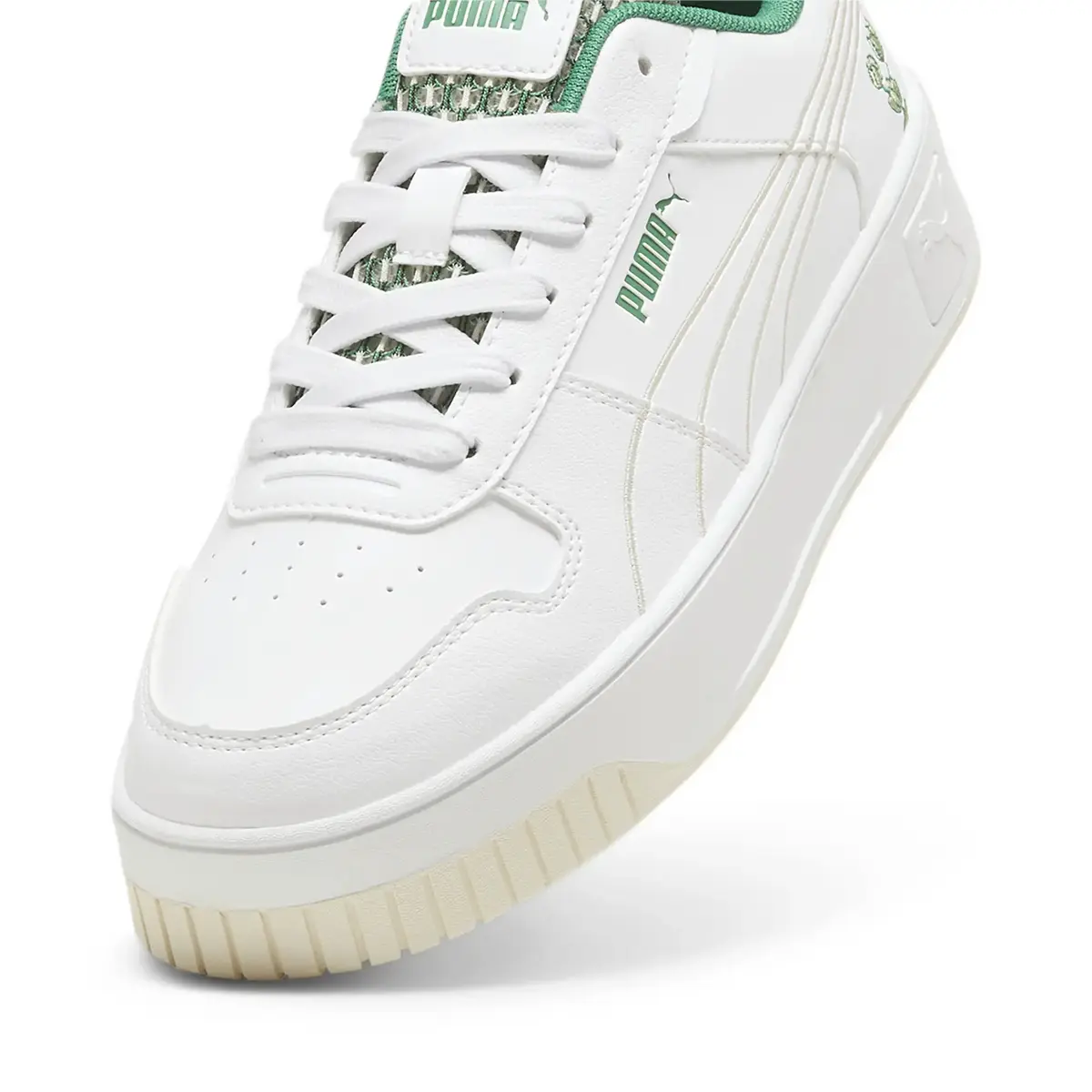 Puma Carina Street Blossom Beyaz Kadın Günlük Spor Ayakkabı