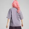 Puma DARE TO Oversized Cutout Tee Mor Kadın T-Shirt