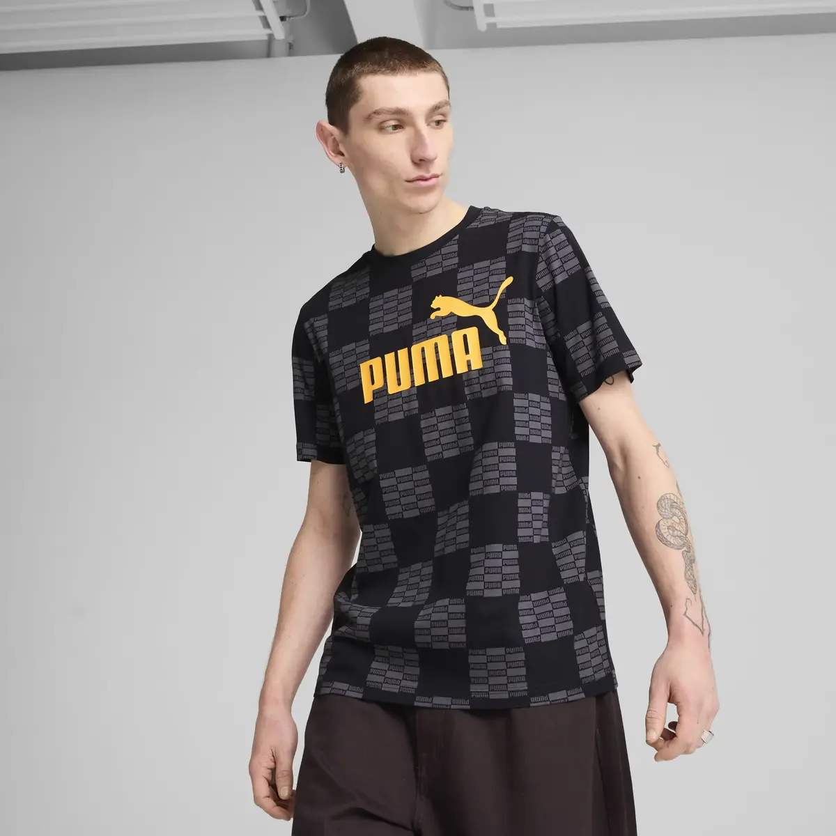 Puma UNITED AOP Tee Erkek T-Shirt & Polo