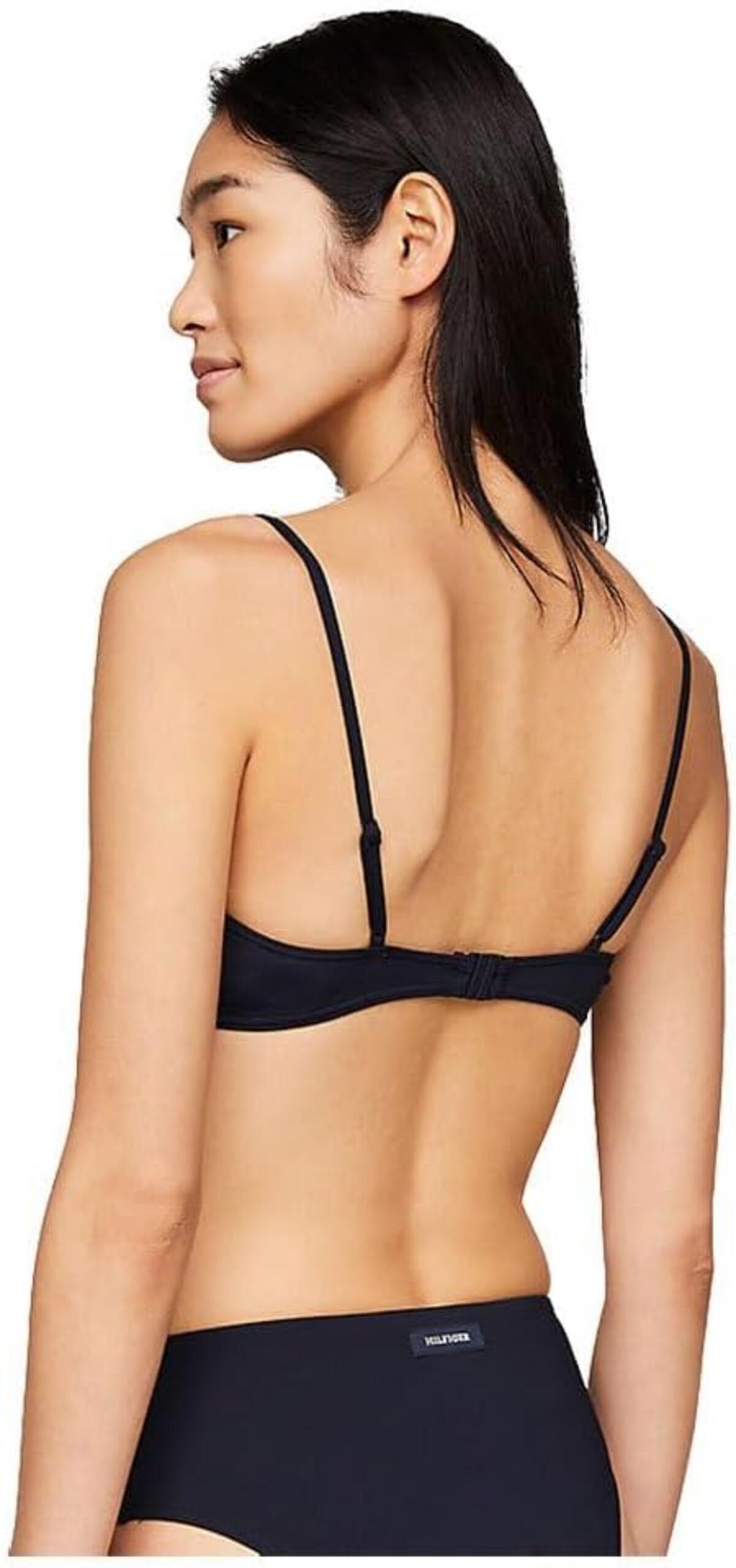 Tommy Hilfiger BRALETTE, DW5 Siyah Kadın Bikini Üstü