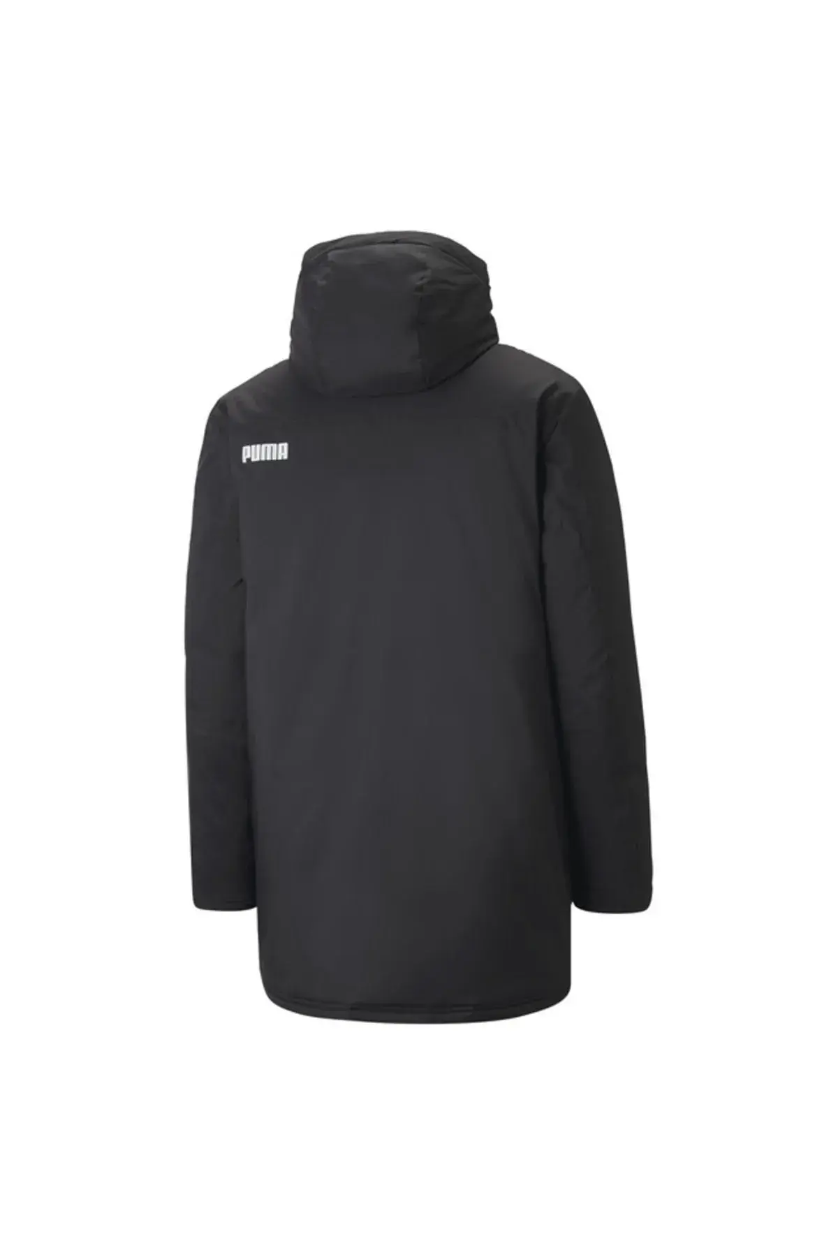 Puma Padded Hooded Parka Siyah Erkek Uzun Parka Mont