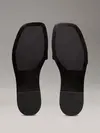 Calvin Klein FLAT SLIDE - HE, BEH Siyah Kadın Terlik
