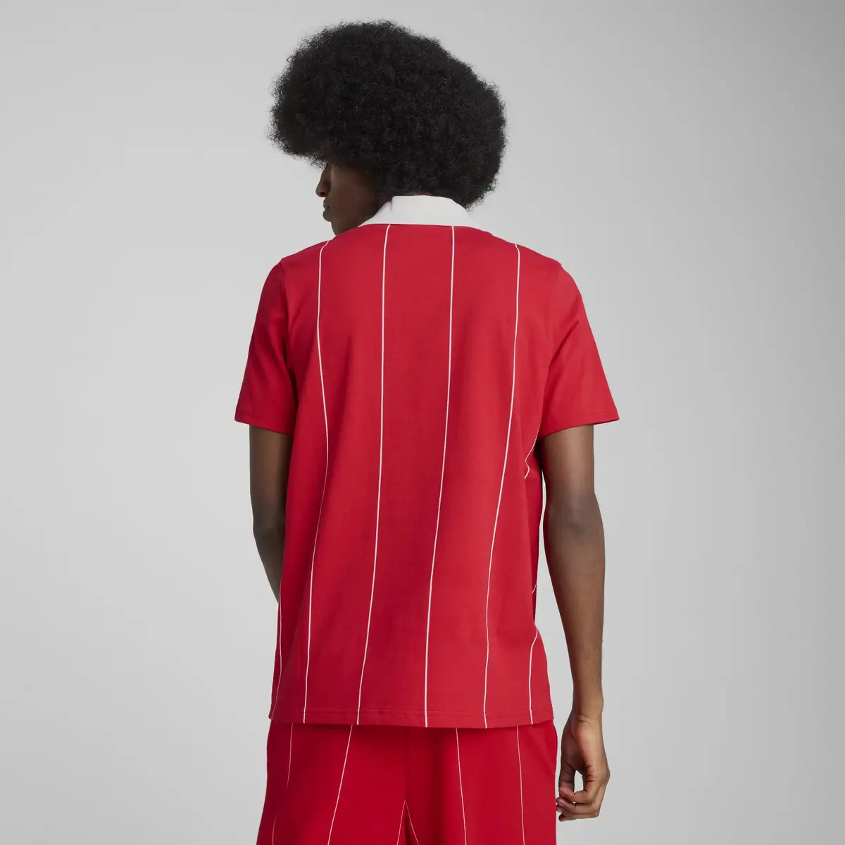 PUMA Ferrari Race Premium Polo Kırmızı Erkek Polo T-Shirt