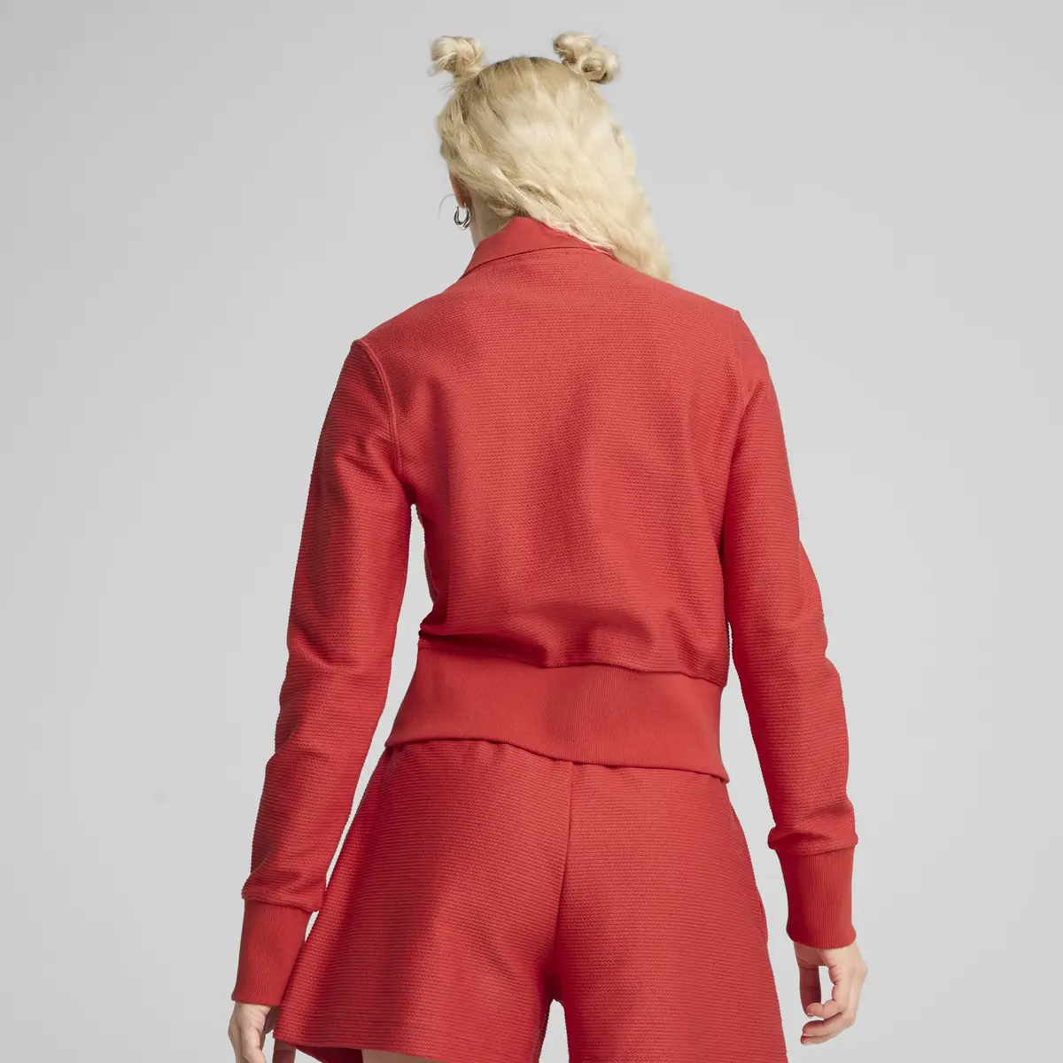 PUMA PREMIUM ESS Cardigan Kırmızı Kadın Ceket