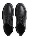 Calvin Klein COMBAT ESS LACE UP APRON LTH W Siyah Erkek Bot Calvin Klein COMBAT ESS LACE UP APRON LTH W Siyah Erkek Bot