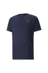 Puma Active Tee Peacoat Erkek Mavi T-shirt