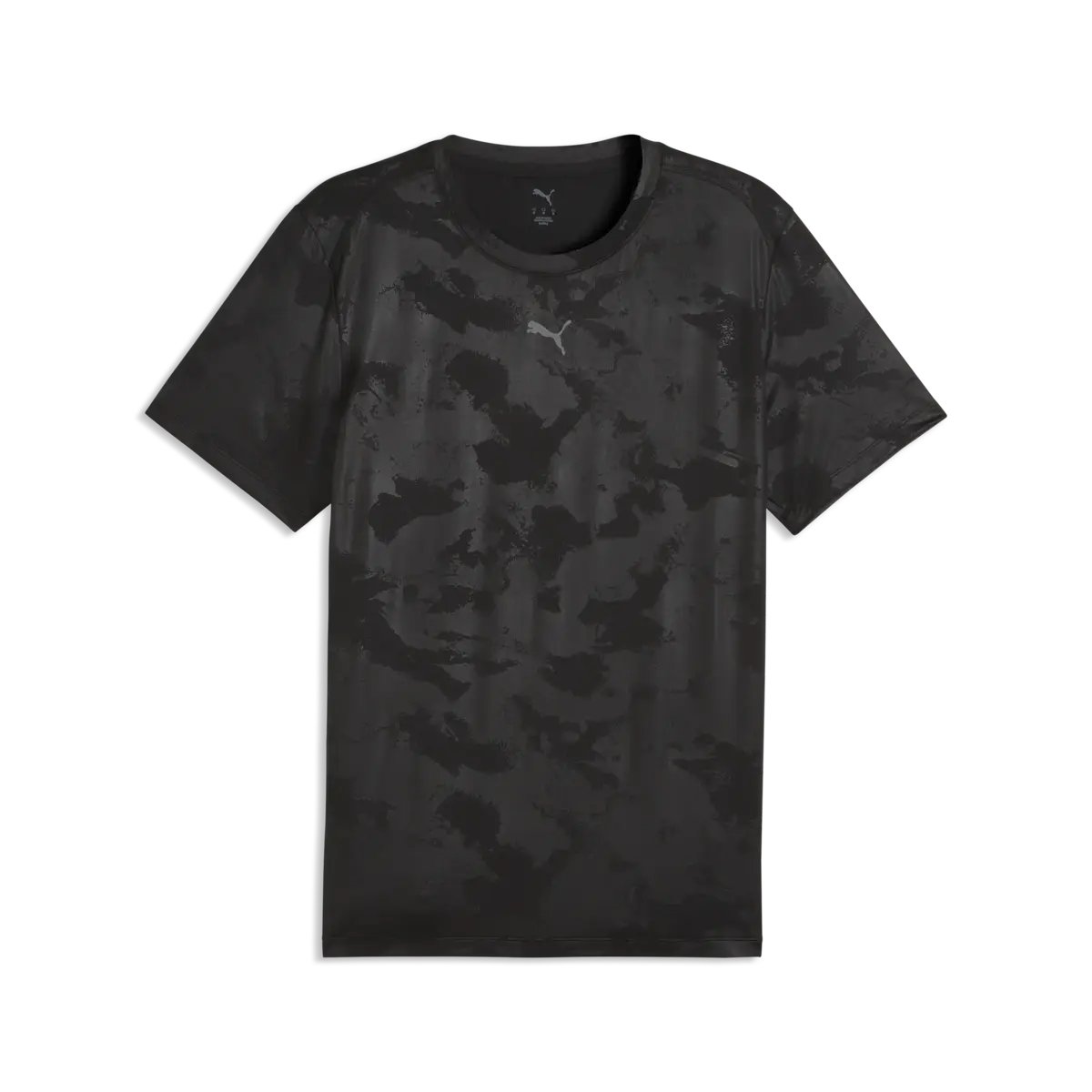 Puma M CLOUDSPUN EMBOSS TEE PUMA Black Siyah Erkek T-Shirt