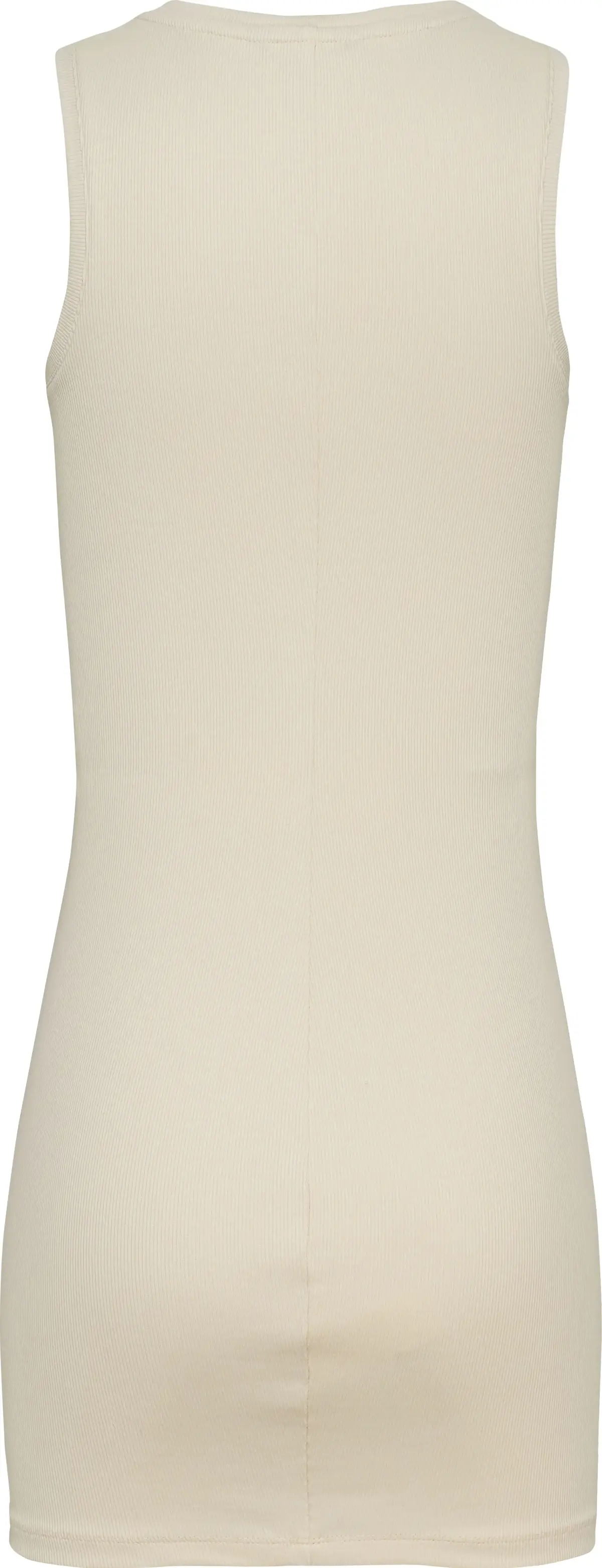 Tommy Hilfiger TJW ESSENTIAL RIB BO, ACG Krem Kadın Elbise-Etek