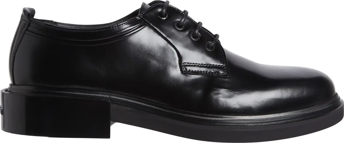 Calvin Klein POSTMAN DERBY LTH HF Erkek Siyah Ayakkabı