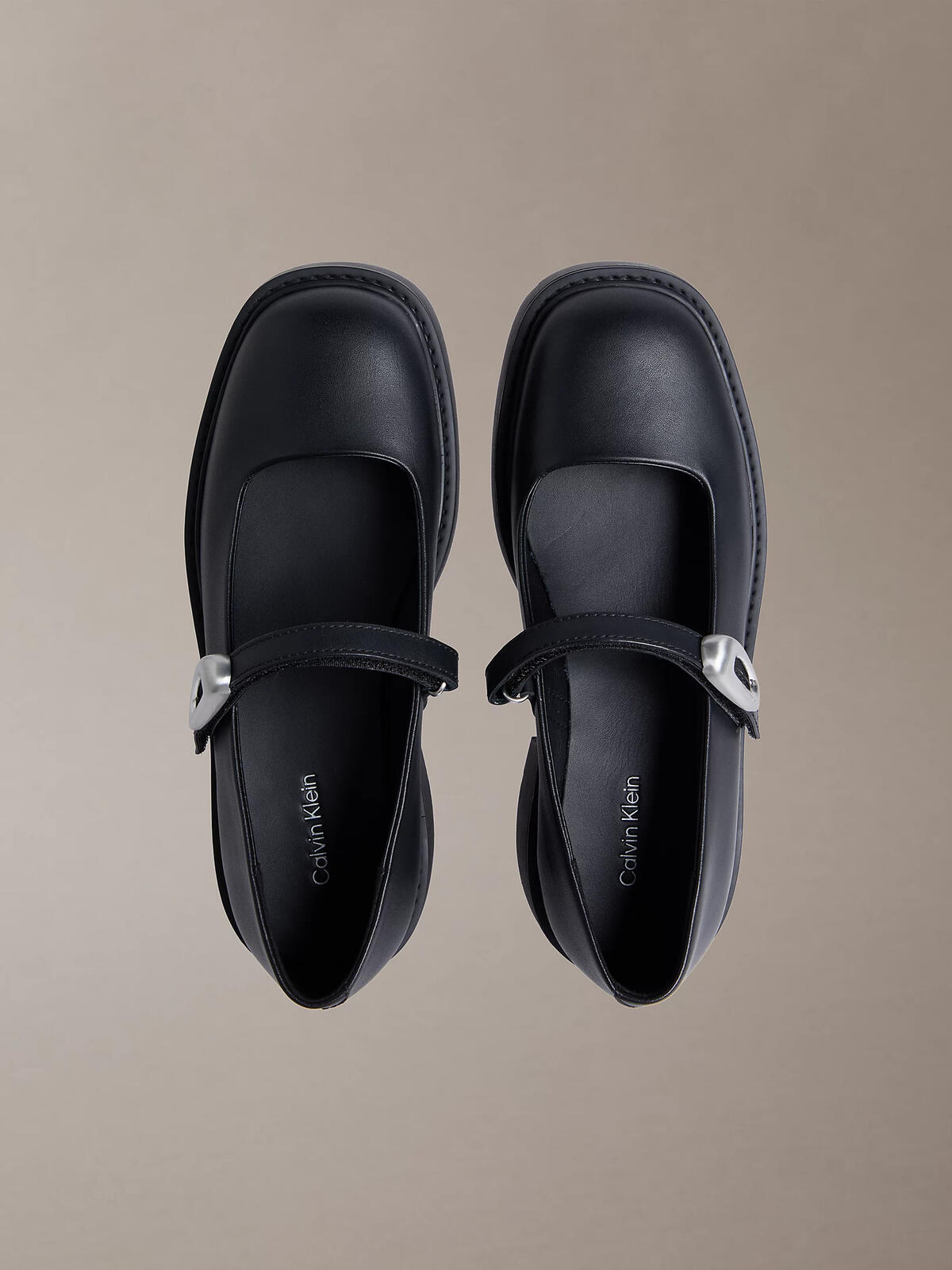 Calvin Klein CHUNKY LOAFER MJ LTH, BEH Siyah Kadın Ayakkabı