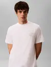Calvin Klein SS 30S JERSEY EASY Beyaz Erkek Tişört