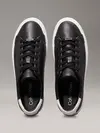 Calvin Klein VULC LACE UP TEXTURE, 0GS Siyah Kadın Spor Ayakkabı & Sneaker