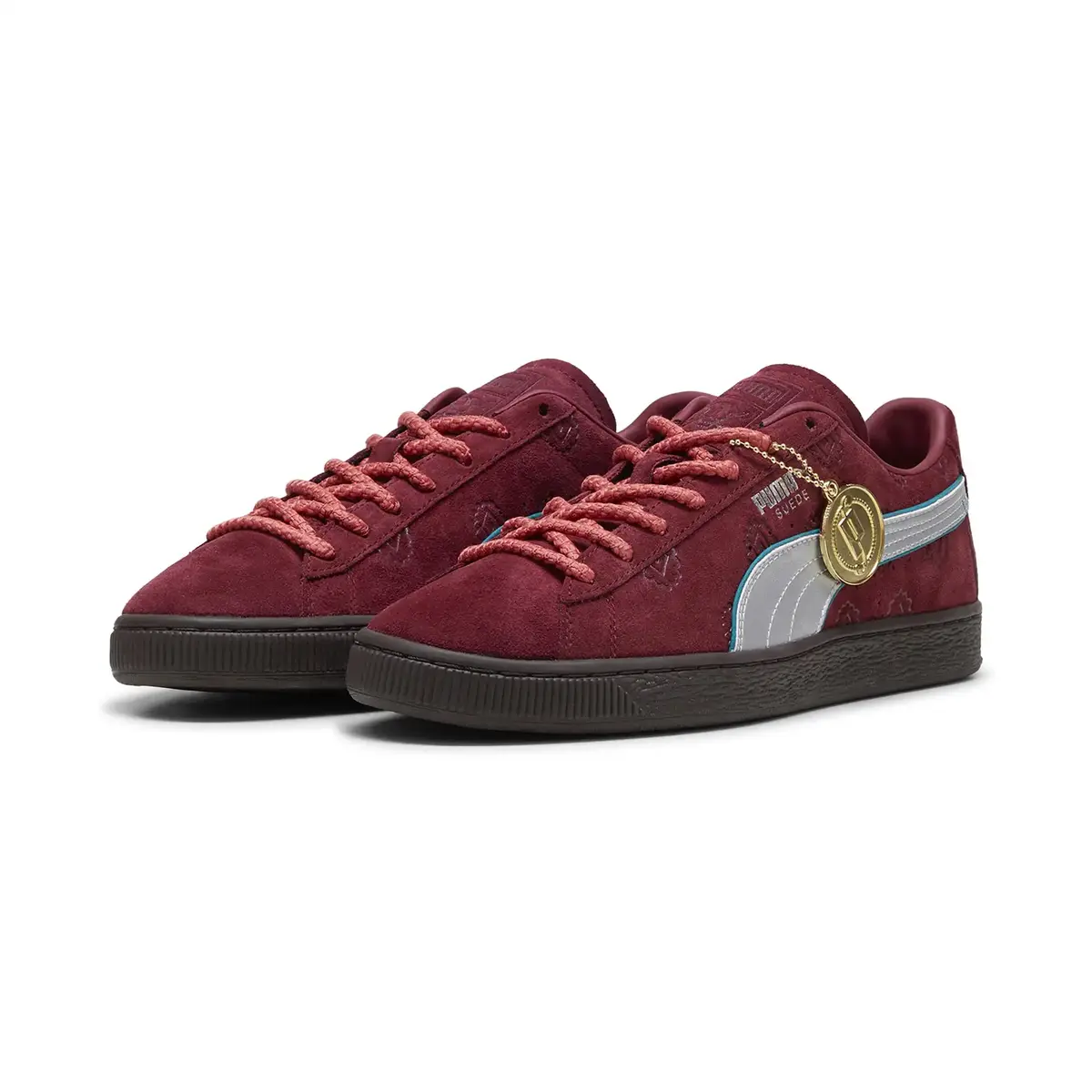 PUMA Suede 2 ONE PIECE Bordo Unisex Günlük Spor Ayakkabı