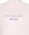Calvin Klein SS RELAXED SEQUIN LOGO TEE Kadın Pembe T-Shirt