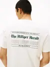 Tommy Hilfiger HILFIGER HERALD BACK, Z00 Krem Erkek T-Shirt & Polo