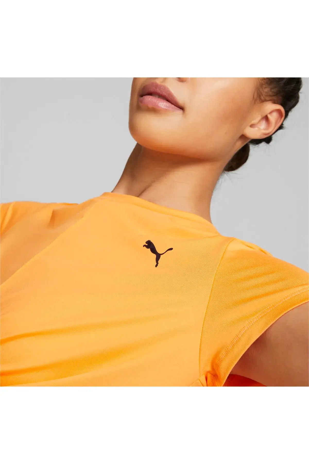 Puma Studio Yogini Turuncu Kadın T-shirt