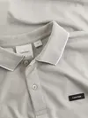 Calvin Klein STRETCH PIQUE MULTI, PBQ Bej Erkek T-Shirt & Polo