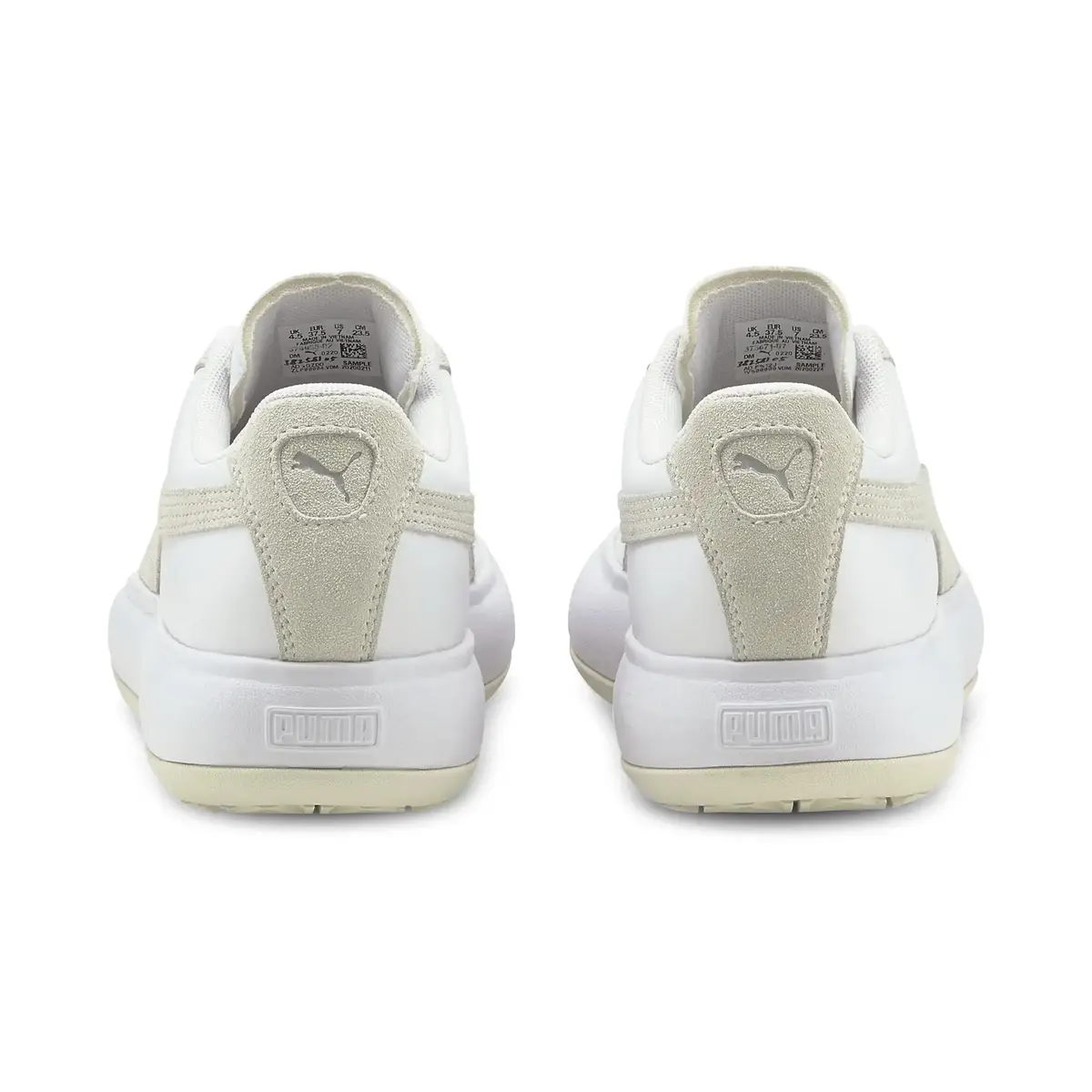 Puma Suede Mayu Mix Wn S Beyaz-Gri Kadın Günlük Spor Ayakkabı