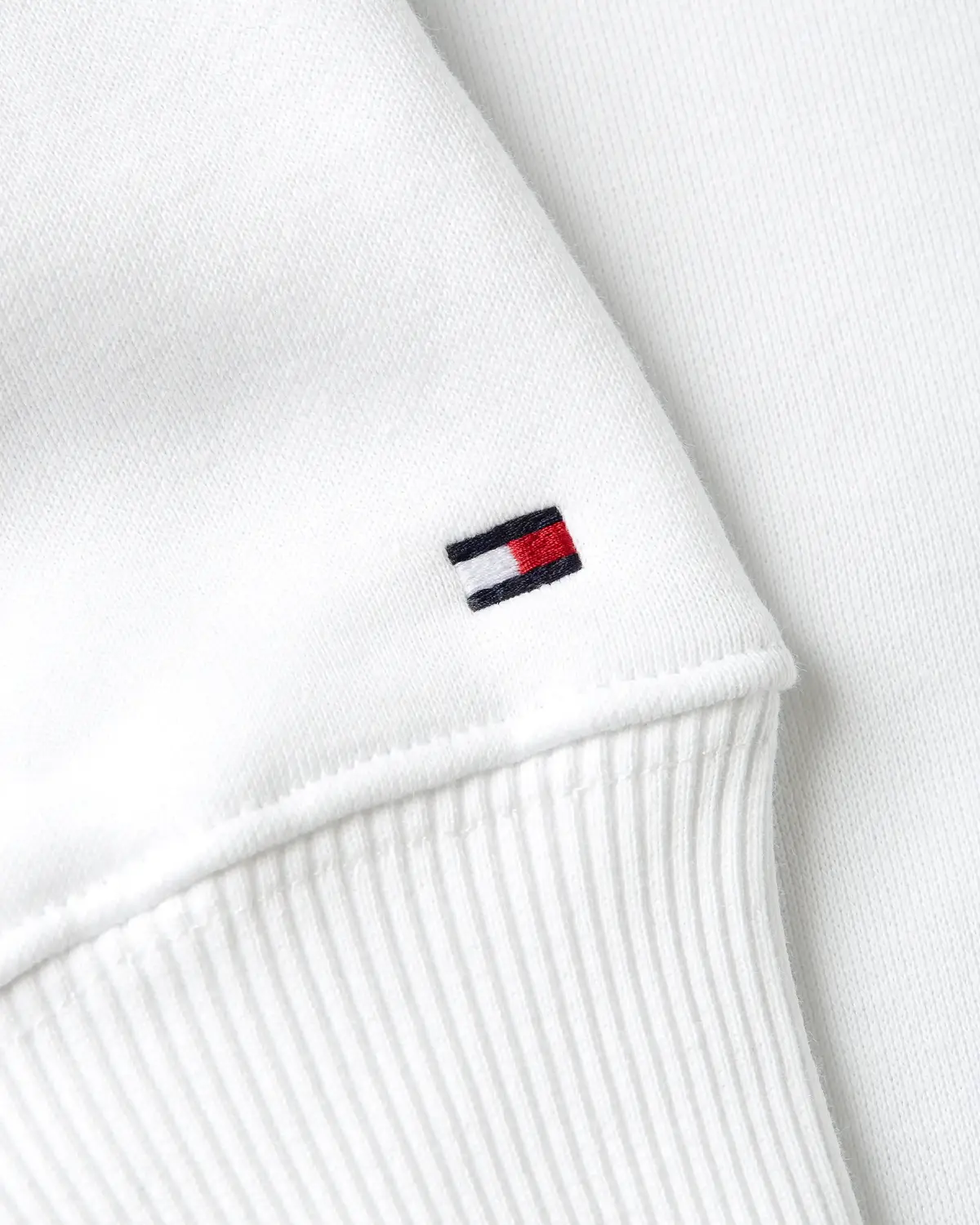 Tommy Hilfiger MDRN REG CORP LOGO C Kadın Beyaz Sweatshirt