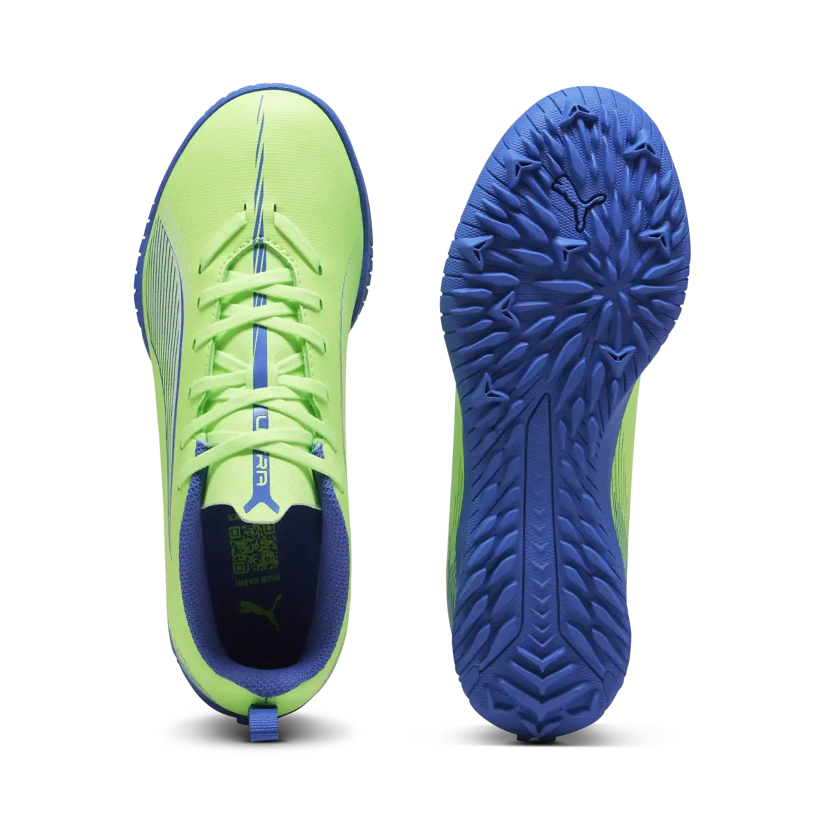 Puma ULTRA 5 PLAY TT Jr Yeşil Erkek Çocuk Halı Saha Ayakkabısı