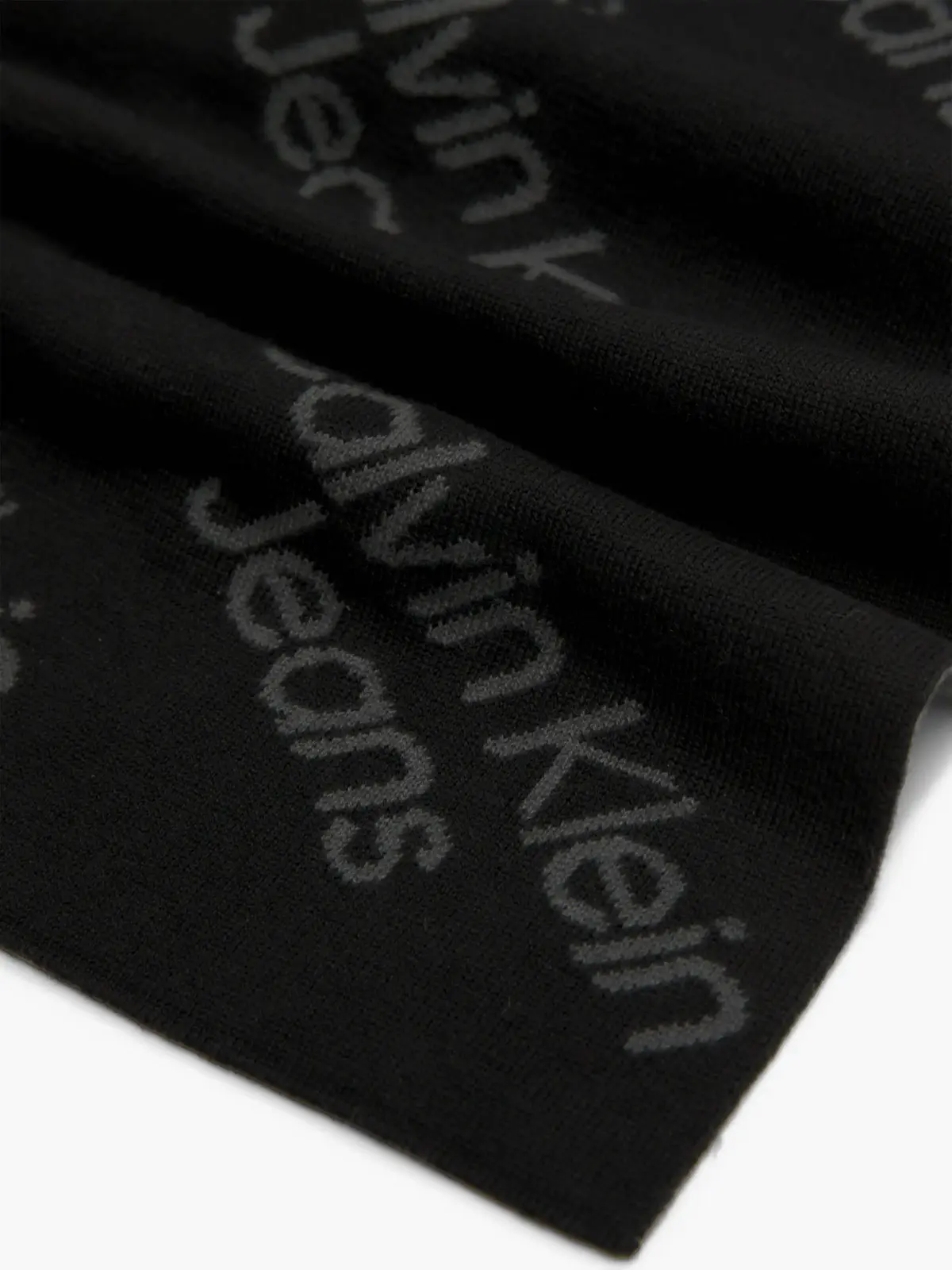 Calvin Klein AOP SCARF Kadın Siyah Eşarp