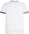Tommy Hilfiger FLAG CUFF SLIM FIT P, YBR Beyaz Erkek T-Shirt & Polo