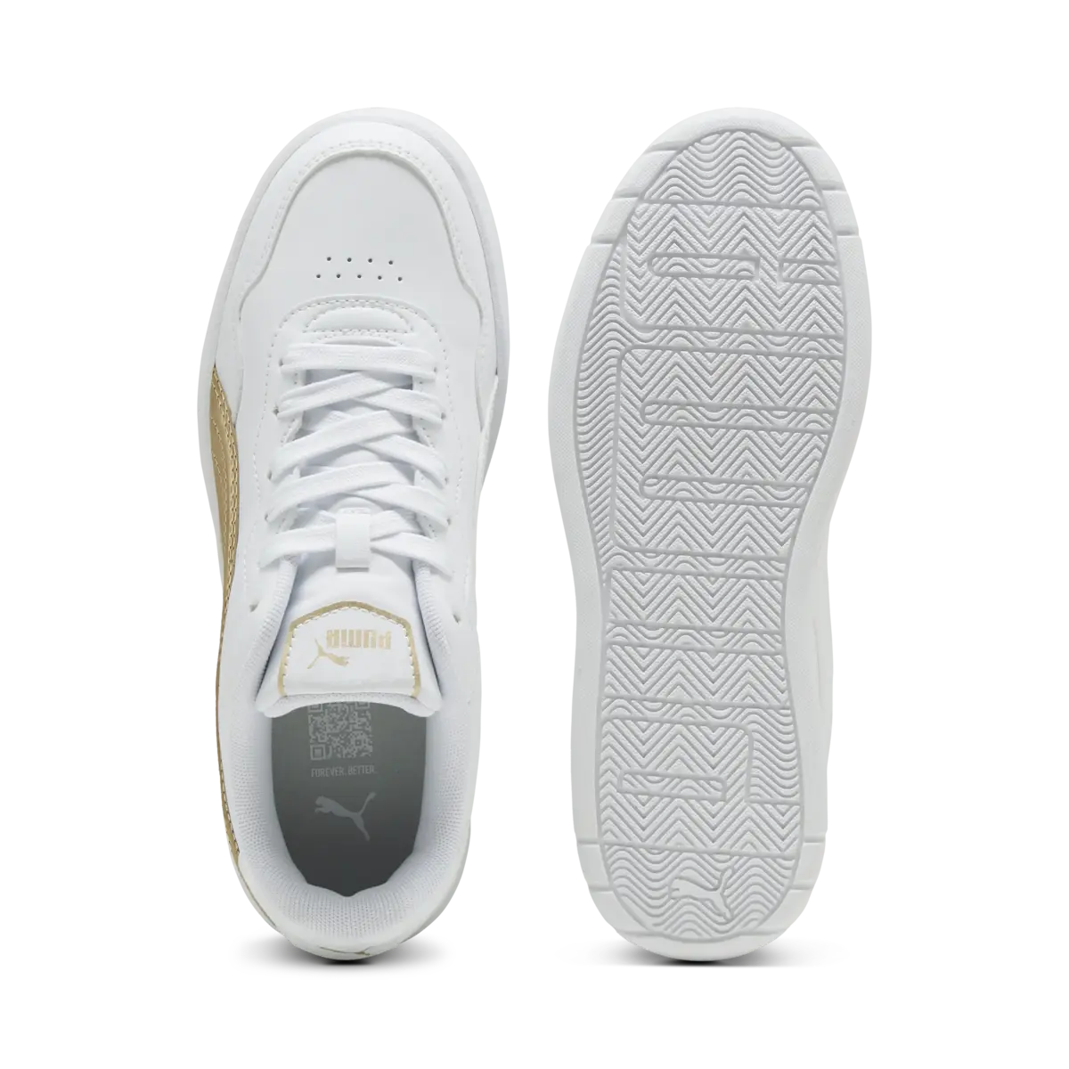 Puma Court Lally Skye DayINight Beyaz Kadın Spor Ayakkabı