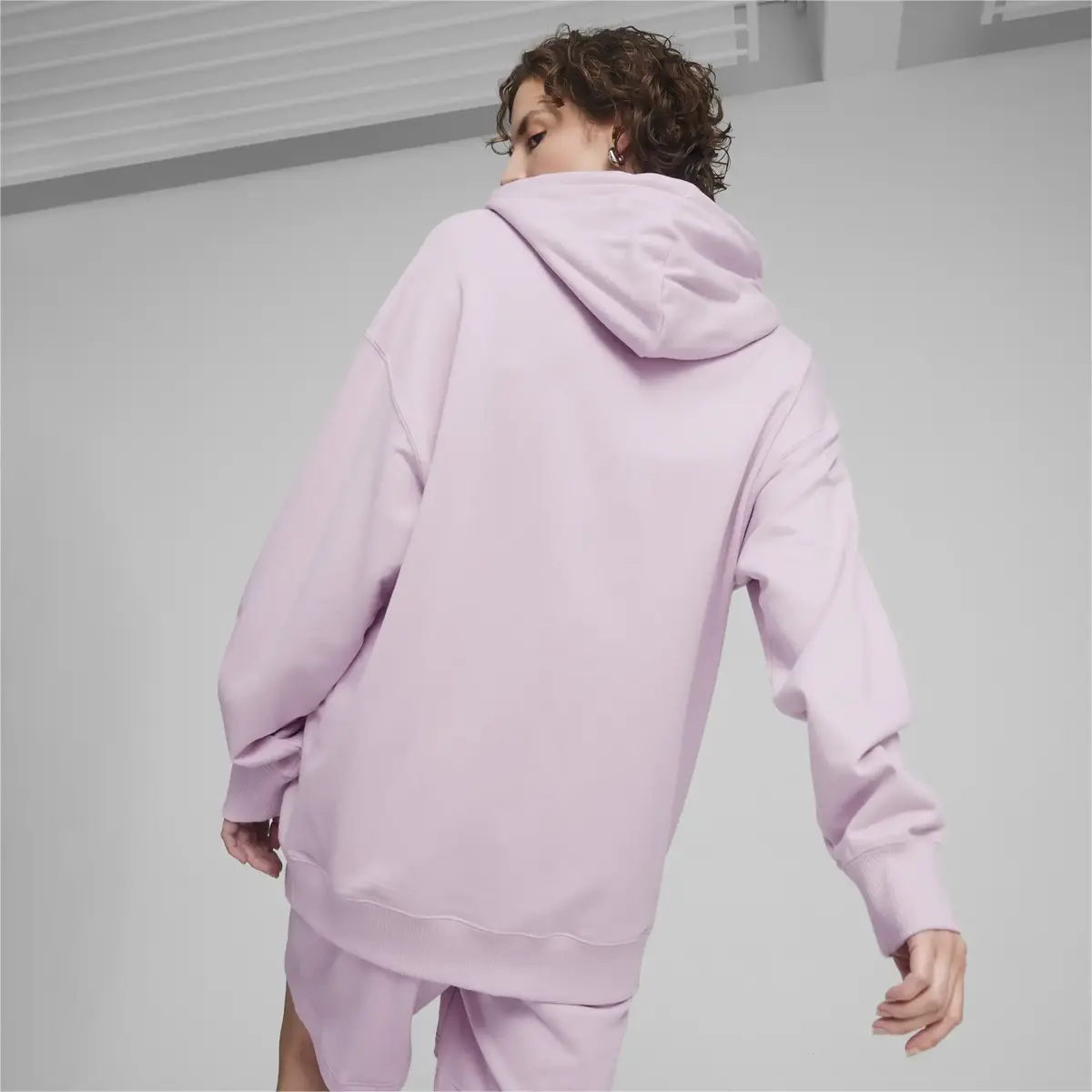 Puma BETTER CLASSICS Relaxed Hoodie TR Lila Erkek Sweatshirt