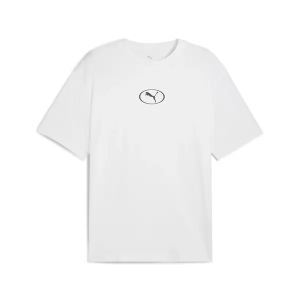 Puma PUMA SPORT RELAXED TEE Beyaz Erkek T-Shirt