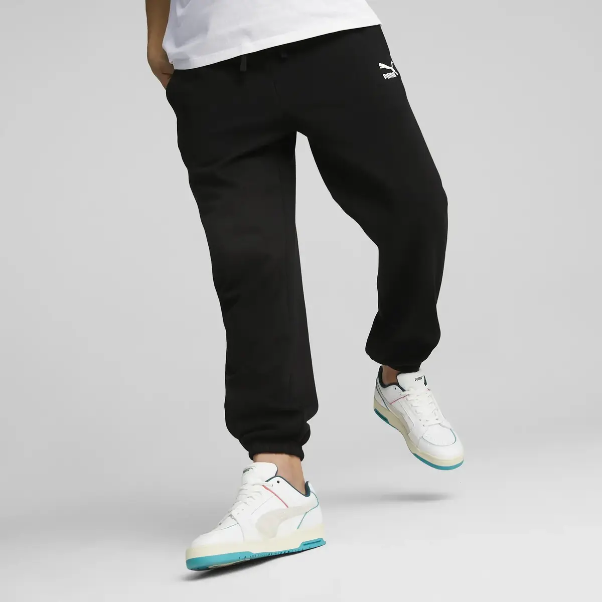 Puma Classics Small Logo Sweatpants FL Siyah Erkek/Unisex Eşofman Altı